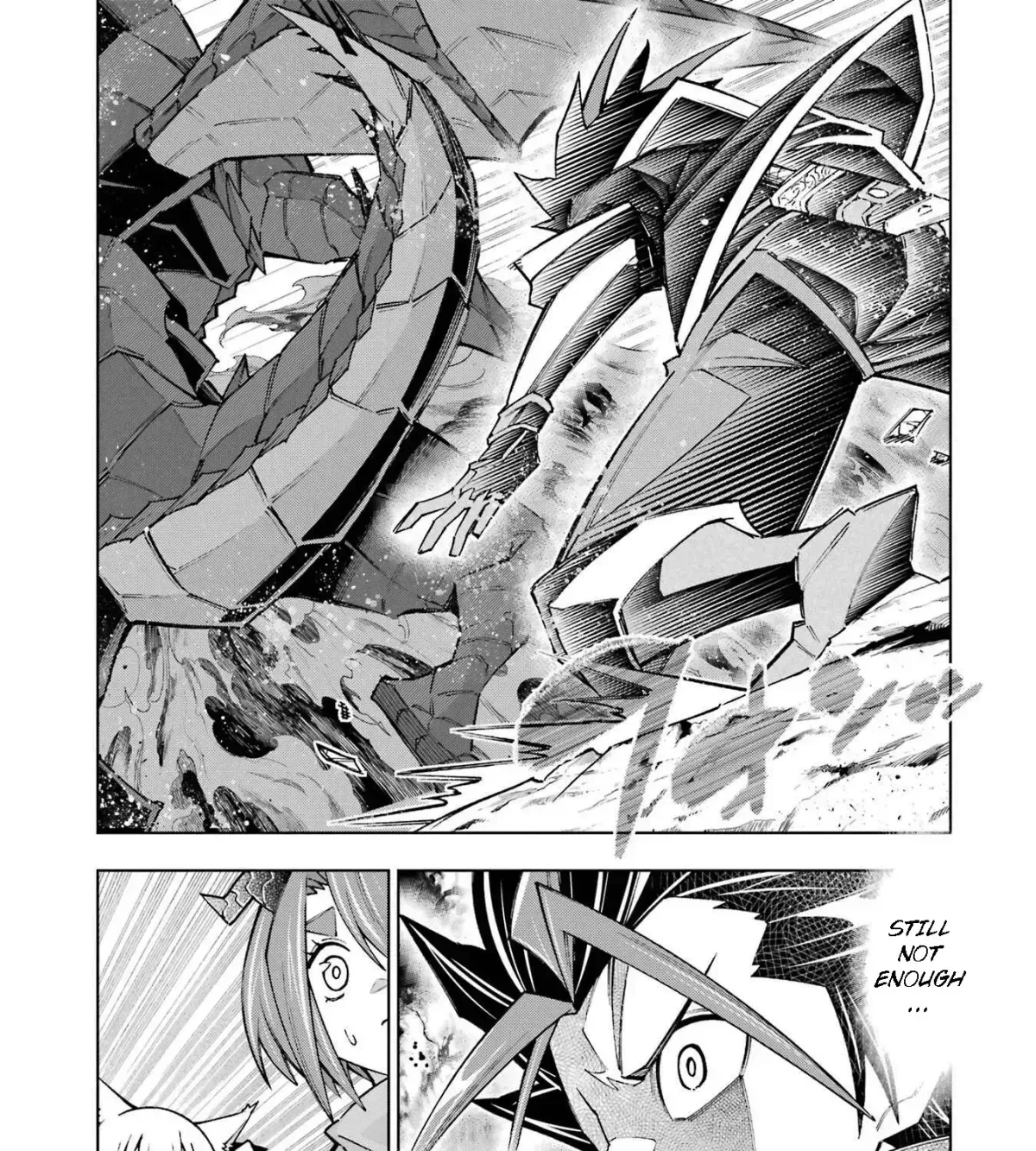 A perpetually F-rank, bottom-tier adventurer with the skill of "interpreter" teams up with the strongest, most beautiful girls of different races, blossoms his talent, and becomes unstoppable. Chapter 1.2 page 71 - 