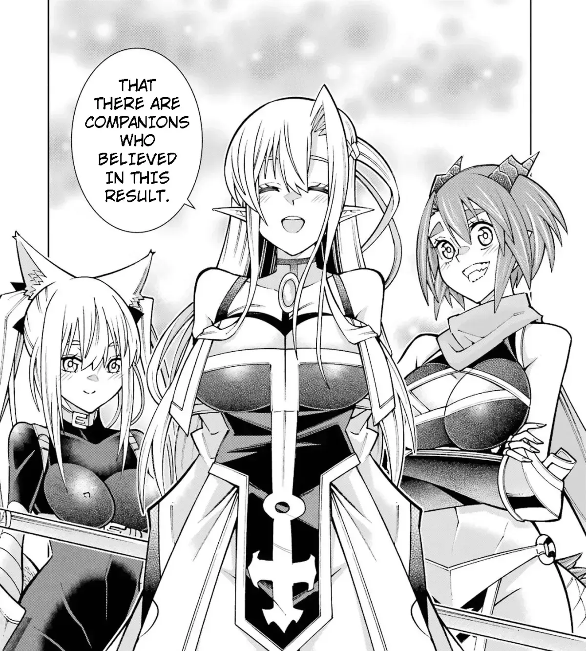 A perpetually F-rank, bottom-tier adventurer with the skill of "interpreter" teams up with the strongest, most beautiful girls of different races, blossoms his talent, and becomes unstoppable. Chapter 1.2 page 89 - 