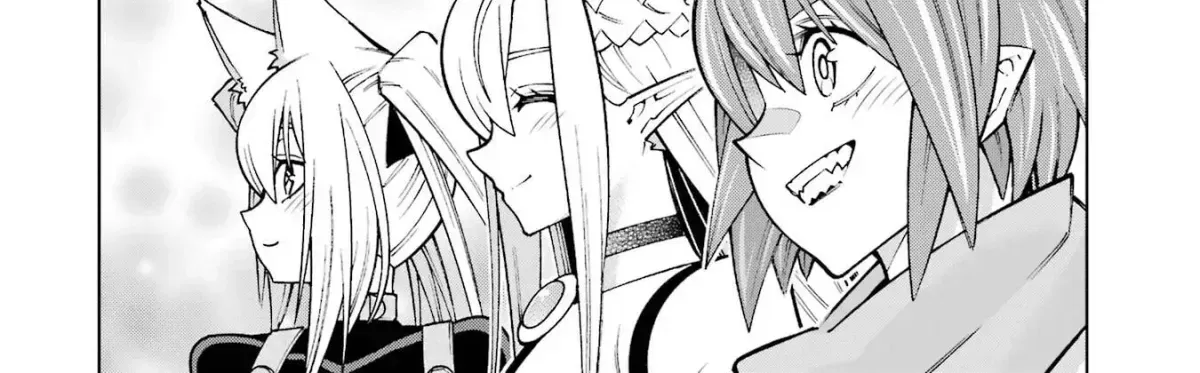 A perpetually F-rank, bottom-tier adventurer with the skill of "interpreter" teams up with the strongest, most beautiful girls of different races, blossoms his talent, and becomes unstoppable. Chapter 1.2 page 94 - 
