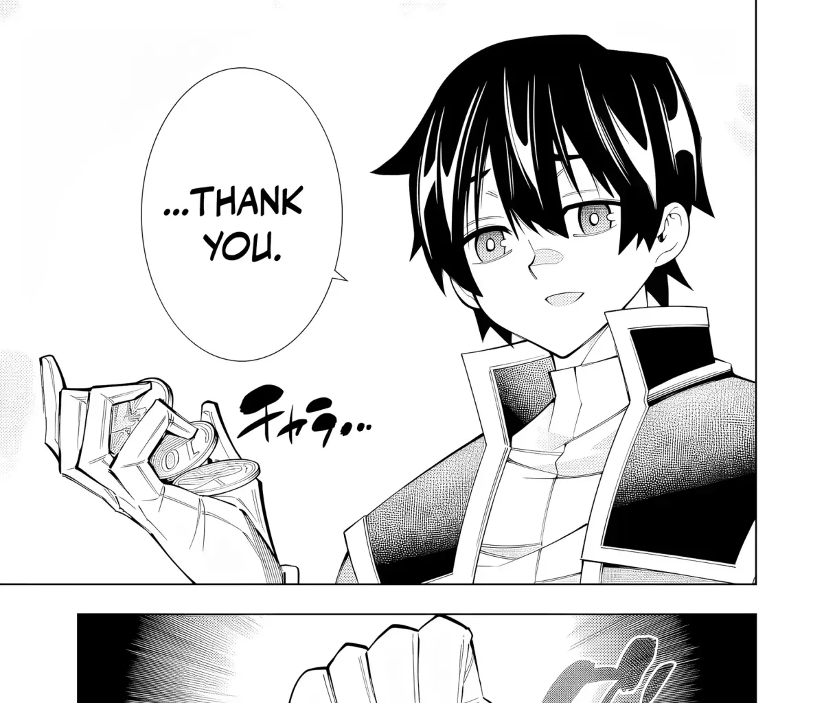A perpetually F-rank, bottom-tier adventurer with the skill of "interpreter" teams up with the strongest, most beautiful girls of different races, blossoms his talent, and becomes unstoppable. Chapter 1.3 page 15 - 