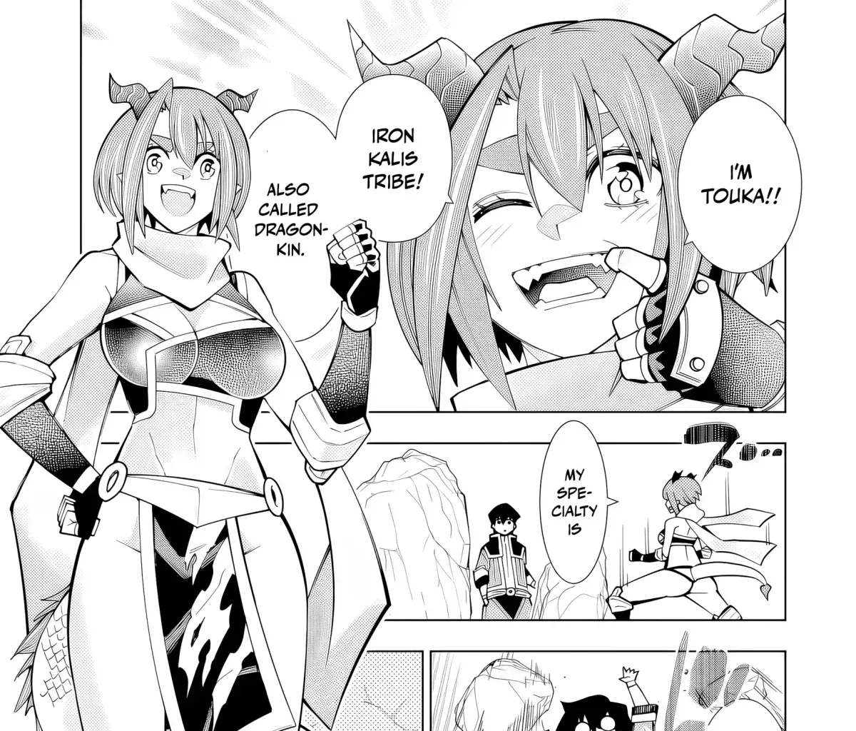 A perpetually F-rank, bottom-tier adventurer with the skill of "interpreter" teams up with the strongest, most beautiful girls of different races, blossoms his talent, and becomes unstoppable. Chapter 1.3 page 49 - 
