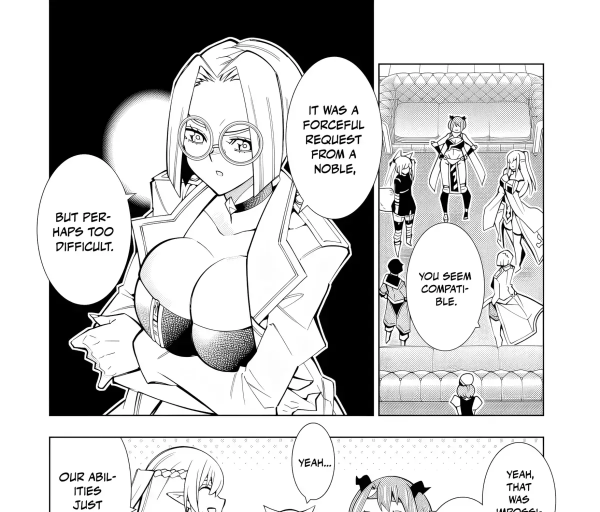 A perpetually F-rank, bottom-tier adventurer with the skill of "interpreter" teams up with the strongest, most beautiful girls of different races, blossoms his talent, and becomes unstoppable. Chapter 1.3 page 55 - 
