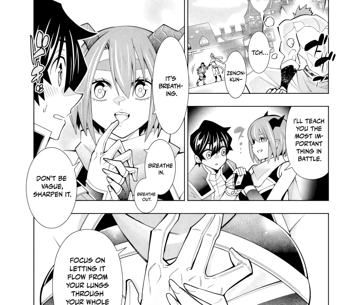 A perpetually F-rank, bottom-tier adventurer with the skill of "interpreter" teams up with the strongest, most beautiful girls of different races, blossoms his talent, and becomes unstoppable. Chapter 1.3 page 81 - 