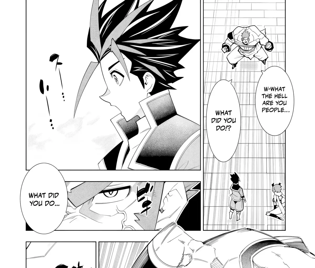 A perpetually F-rank, bottom-tier adventurer with the skill of "interpreter" teams up with the strongest, most beautiful girls of different races, blossoms his talent, and becomes unstoppable. Chapter 1.3 page 95 - 