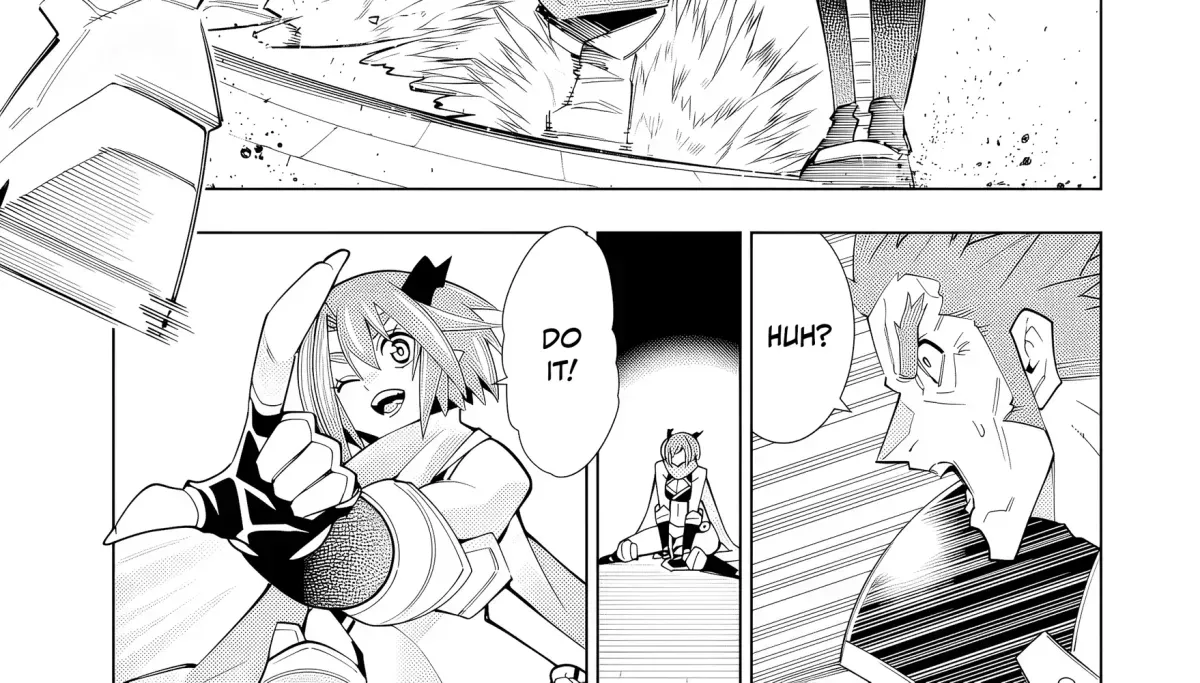 A perpetually F-rank, bottom-tier adventurer with the skill of "interpreter" teams up with the strongest, most beautiful girls of different races, blossoms his talent, and becomes unstoppable. Chapter 1.3 page 98 - 