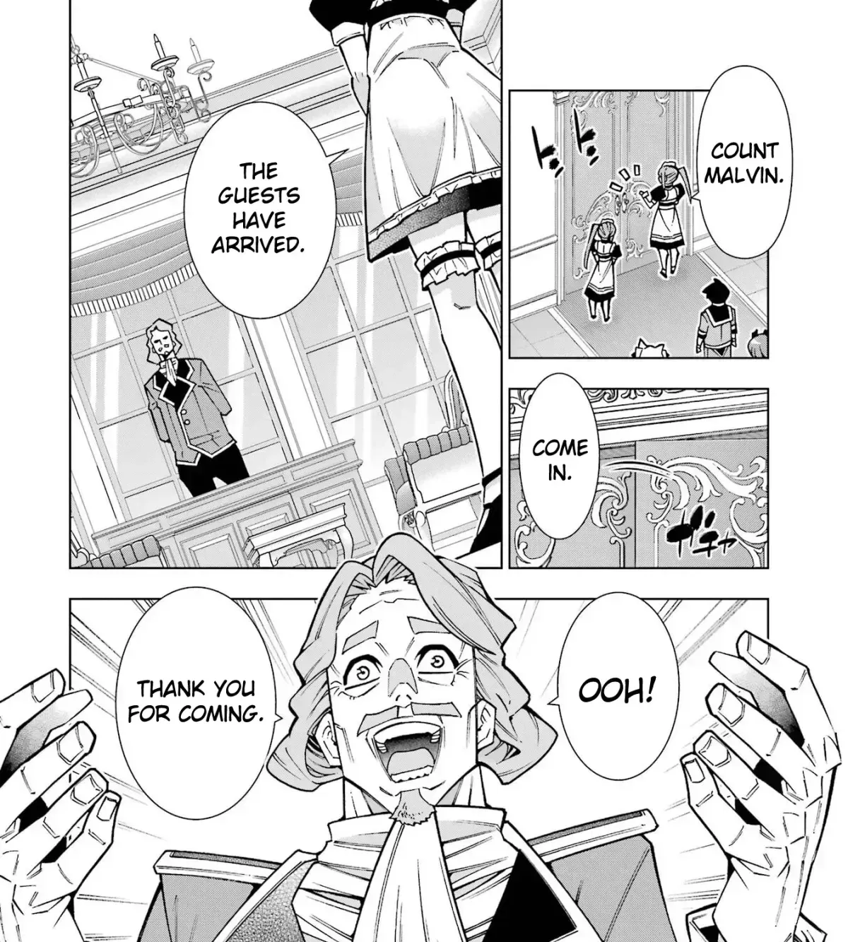 A perpetually F-rank, bottom-tier adventurer with the skill of "interpreter" teams up with the strongest, most beautiful girls of different races, blossoms his talent, and becomes unstoppable. Chapter 1.4 page 29 - 