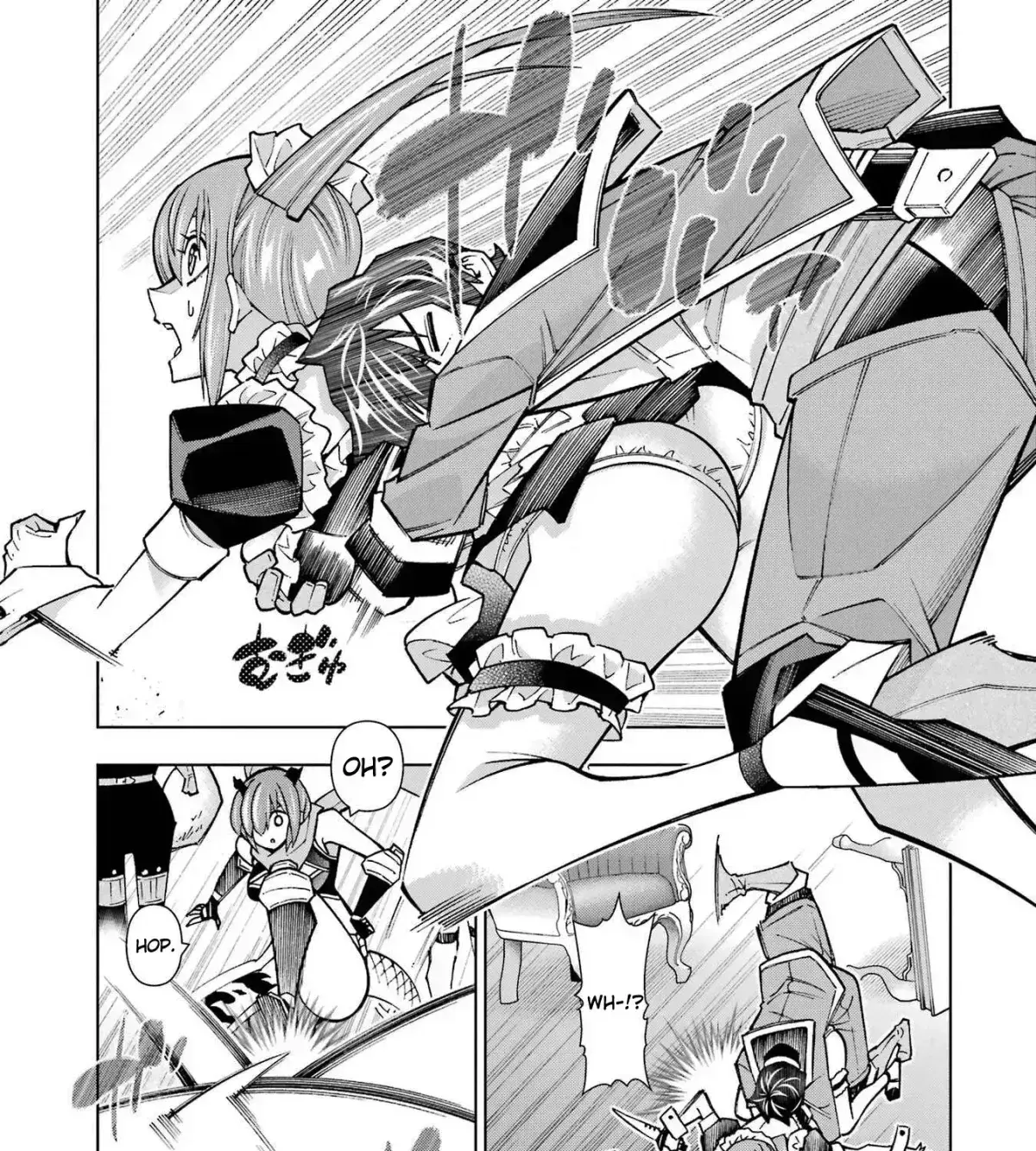 A perpetually F-rank, bottom-tier adventurer with the skill of "interpreter" teams up with the strongest, most beautiful girls of different races, blossoms his talent, and becomes unstoppable. Chapter 1.4 page 35 - 