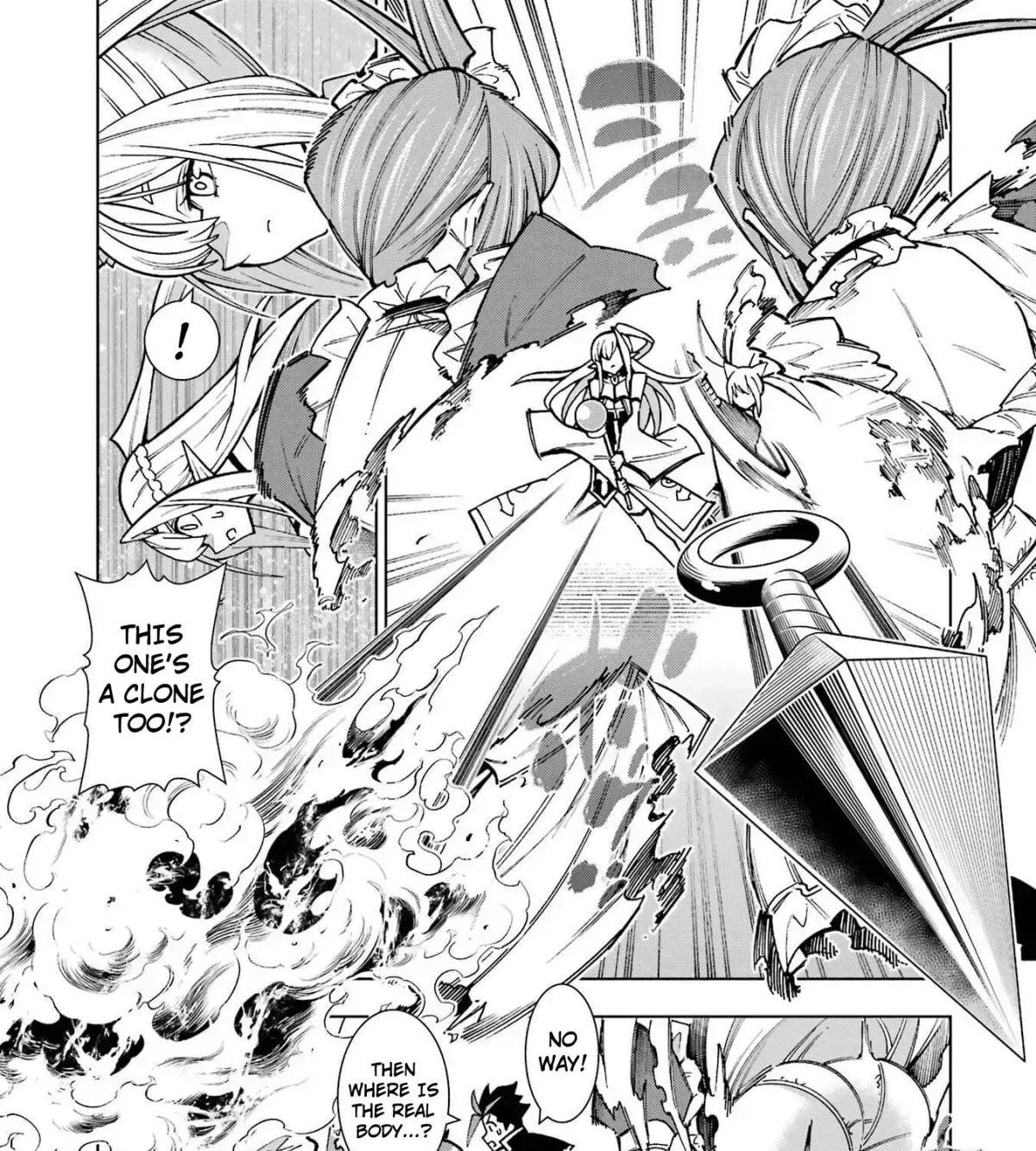 A perpetually F-rank, bottom-tier adventurer with the skill of "interpreter" teams up with the strongest, most beautiful girls of different races, blossoms his talent, and becomes unstoppable. Chapter 1.4 page 57 - 