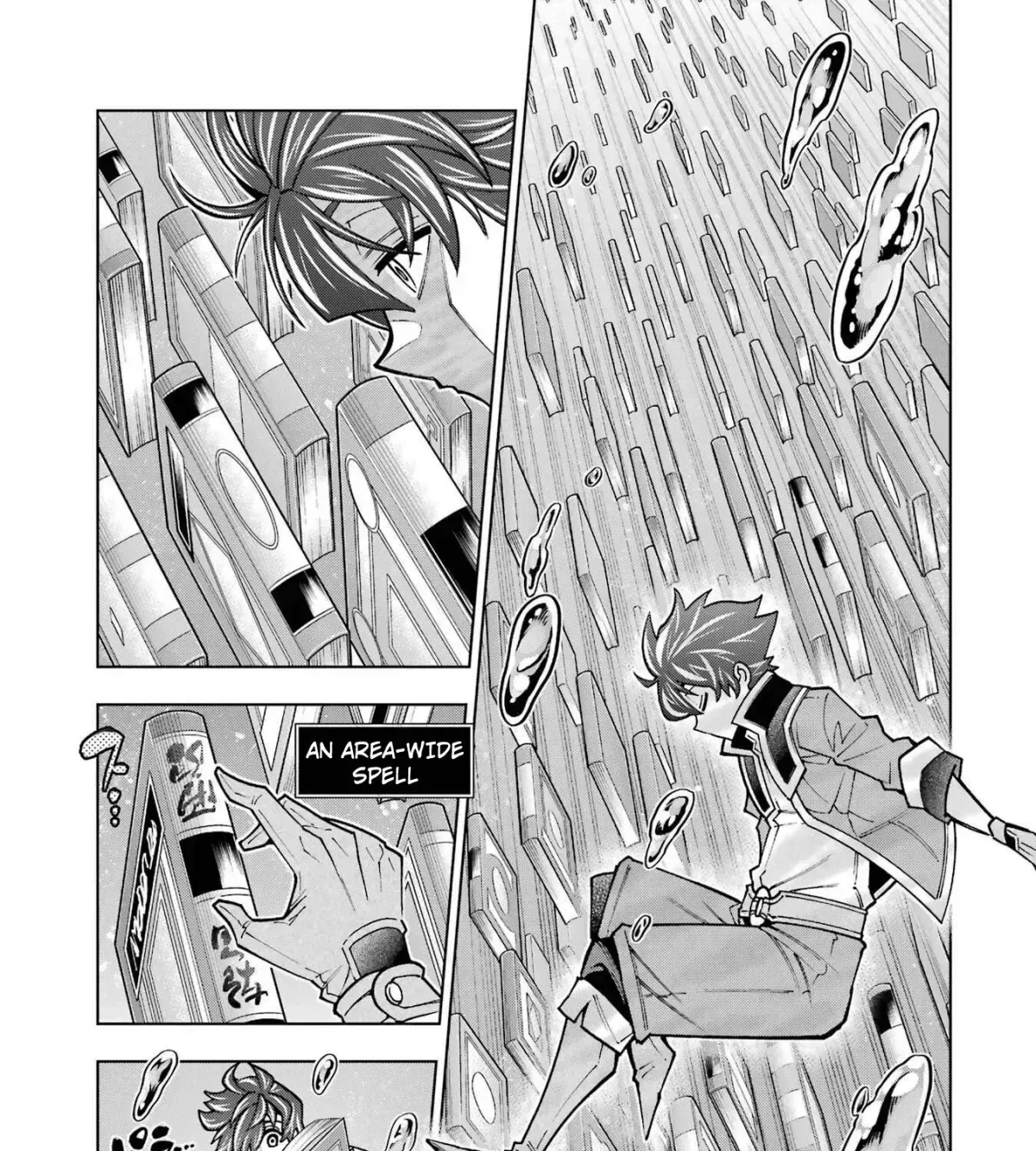 A perpetually F-rank, bottom-tier adventurer with the skill of "interpreter" teams up with the strongest, most beautiful girls of different races, blossoms his talent, and becomes unstoppable. Chapter 1.4 page 83 - 
