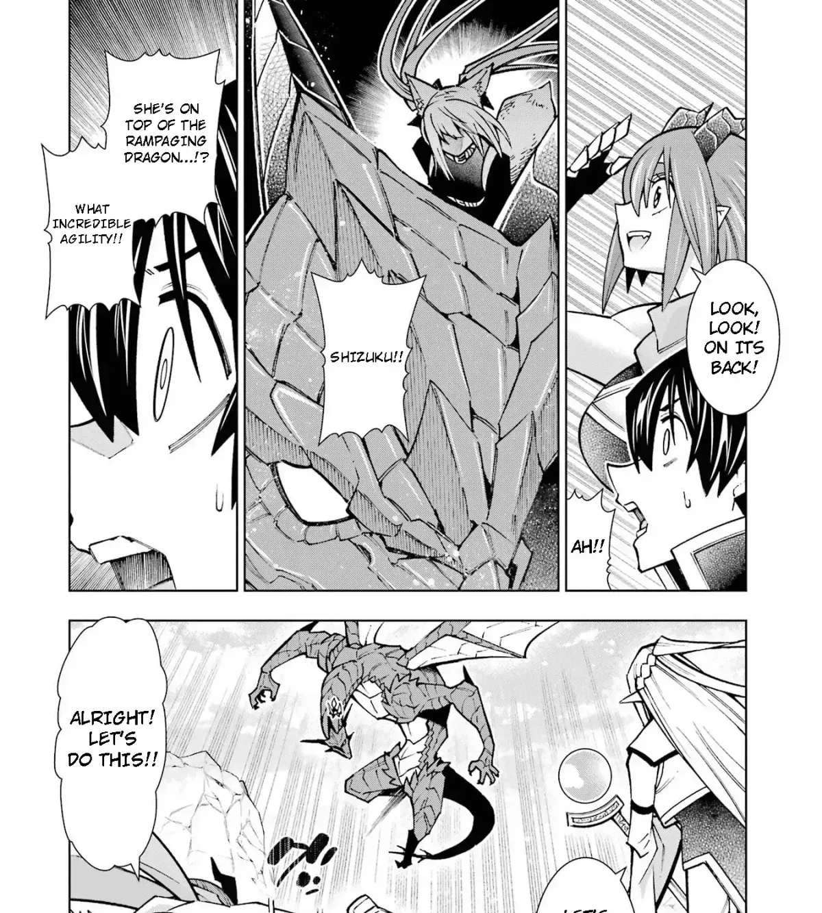 A perpetually F-rank, bottom-tier adventurer with the skill of "interpreter" teams up with the strongest, most beautiful girls of different races, blossoms his talent, and becomes unstoppable. Chapter 1.5 page 27 - 