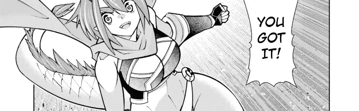 A perpetually F-rank, bottom-tier adventurer with the skill of "interpreter" teams up with the strongest, most beautiful girls of different races, blossoms his talent, and becomes unstoppable. Chapter 1.5 page 32 - 