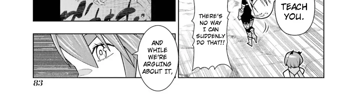 A perpetually F-rank, bottom-tier adventurer with the skill of "interpreter" teams up with the strongest, most beautiful girls of different races, blossoms his talent, and becomes unstoppable. Chapter 1.5 page 48 - 