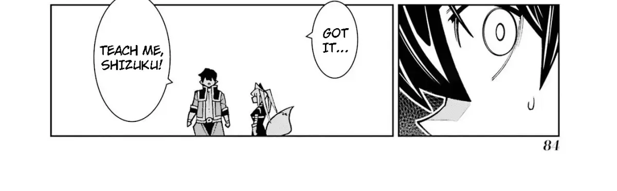 A perpetually F-rank, bottom-tier adventurer with the skill of "interpreter" teams up with the strongest, most beautiful girls of different races, blossoms his talent, and becomes unstoppable. Chapter 1.5 page 50 - 