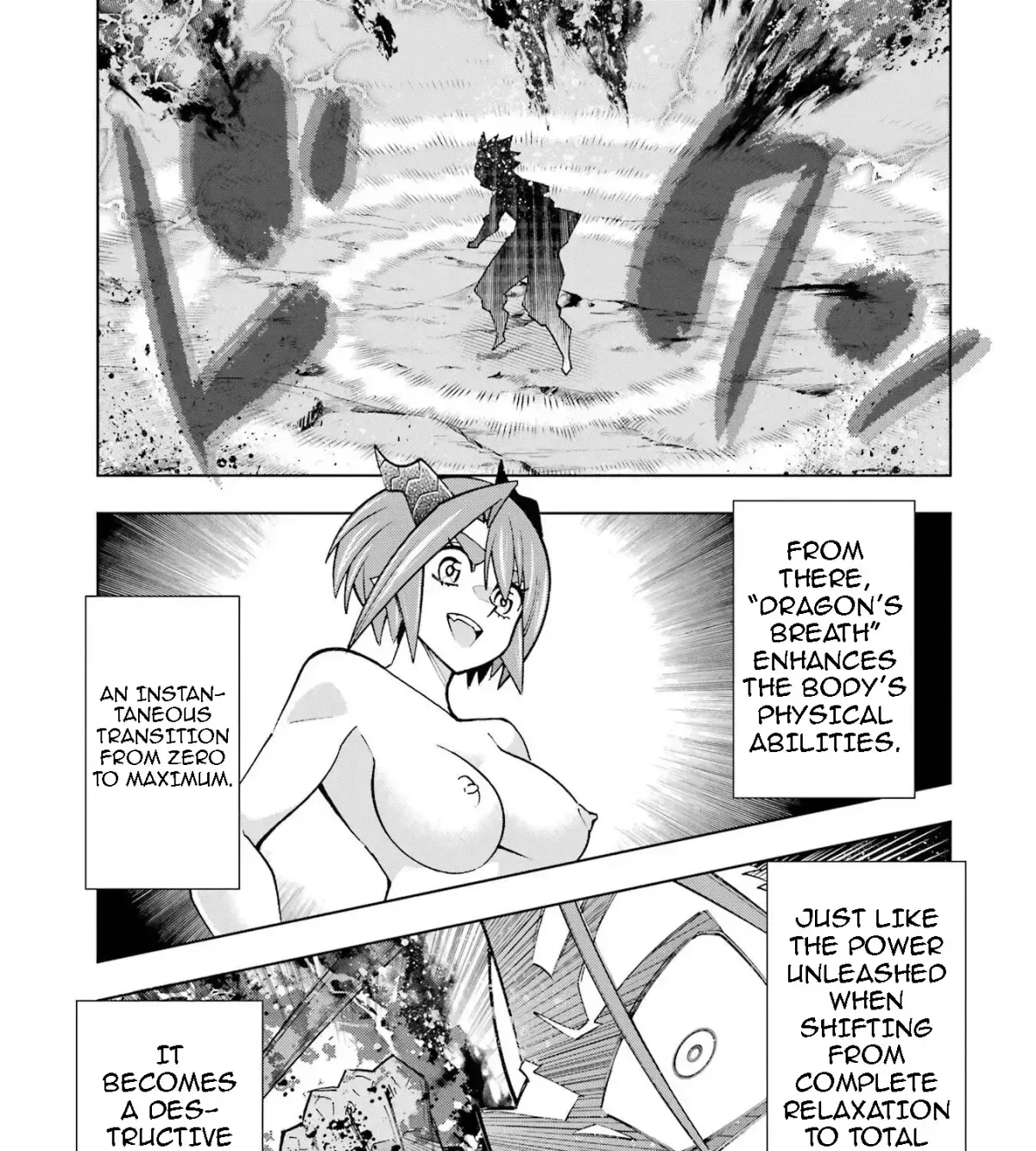 A perpetually F-rank, bottom-tier adventurer with the skill of "interpreter" teams up with the strongest, most beautiful girls of different races, blossoms his talent, and becomes unstoppable. Chapter 1.5 page 75 - 