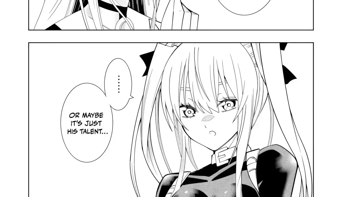 A perpetually F-rank, bottom-tier adventurer with the skill of "interpreter" teams up with the strongest, most beautiful girls of different races, blossoms his talent, and becomes unstoppable. Chapter 1.6 page 106 - 