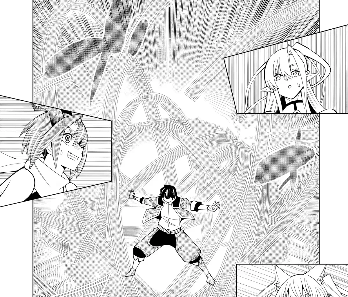 A perpetually F-rank, bottom-tier adventurer with the skill of "interpreter" teams up with the strongest, most beautiful girls of different races, blossoms his talent, and becomes unstoppable. Chapter 1.6 page 35 - 