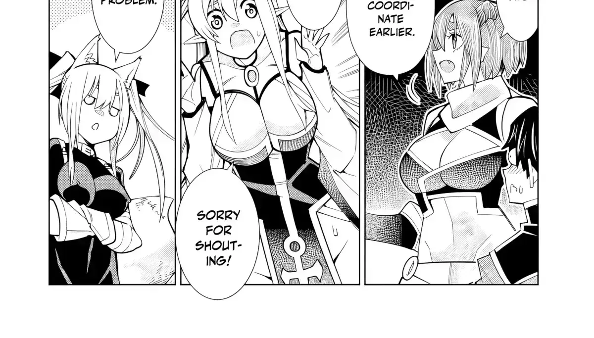 A perpetually F-rank, bottom-tier adventurer with the skill of "interpreter" teams up with the strongest, most beautiful girls of different races, blossoms his talent, and becomes unstoppable. Chapter 1.6 page 44 - 
