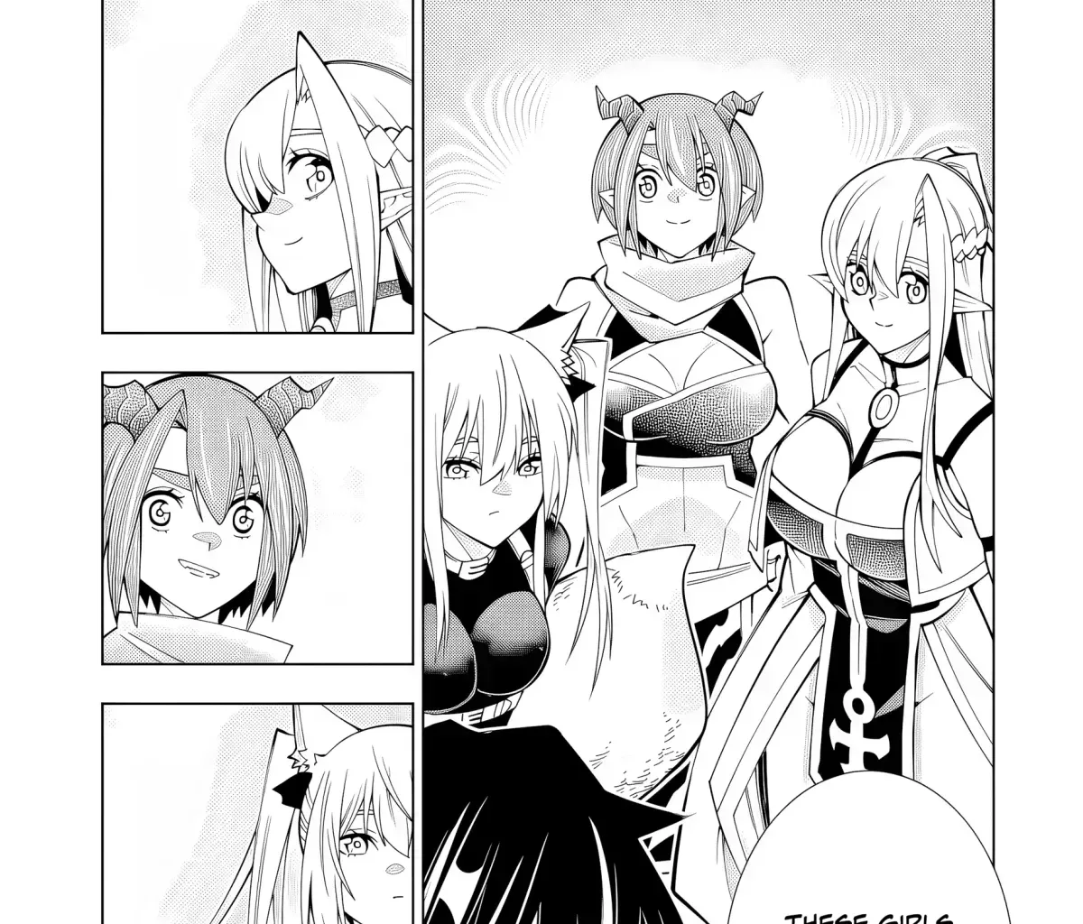 A perpetually F-rank, bottom-tier adventurer with the skill of "interpreter" teams up with the strongest, most beautiful girls of different races, blossoms his talent, and becomes unstoppable. Chapter 1.6 page 57 - 