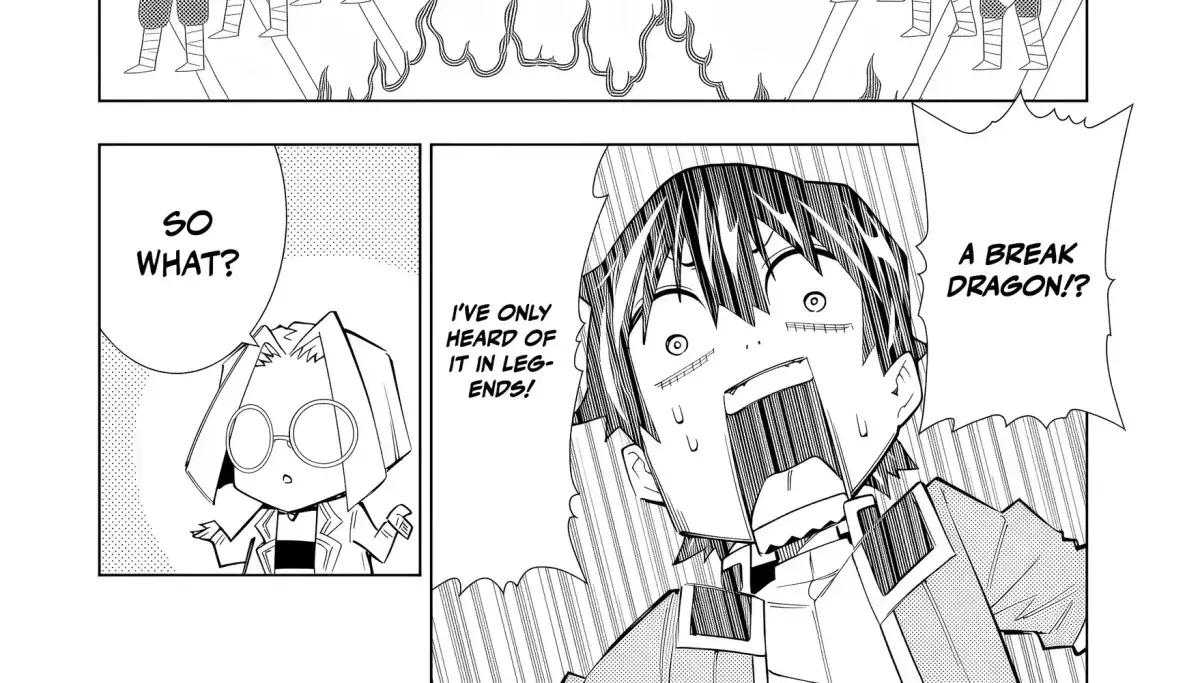 A perpetually F-rank, bottom-tier adventurer with the skill of "interpreter" teams up with the strongest, most beautiful girls of different races, blossoms his talent, and becomes unstoppable. Chapter 1.6 page 68 - 