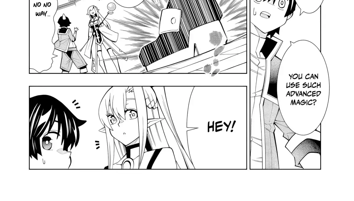 A perpetually F-rank, bottom-tier adventurer with the skill of "interpreter" teams up with the strongest, most beautiful girls of different races, blossoms his talent, and becomes unstoppable. Chapter 1.6 page 76 - 