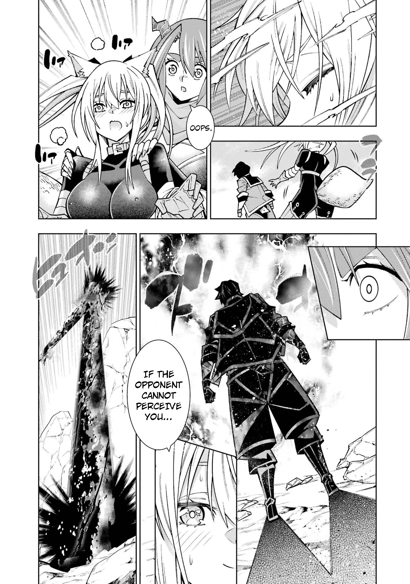 A perpetually F-rank, bottom-tier adventurer with the skill of "interpreter" teams up with the strongest, most beautiful girls of different races, blossoms his talent, and becomes unstoppable. Chapter 2 page 30 - 