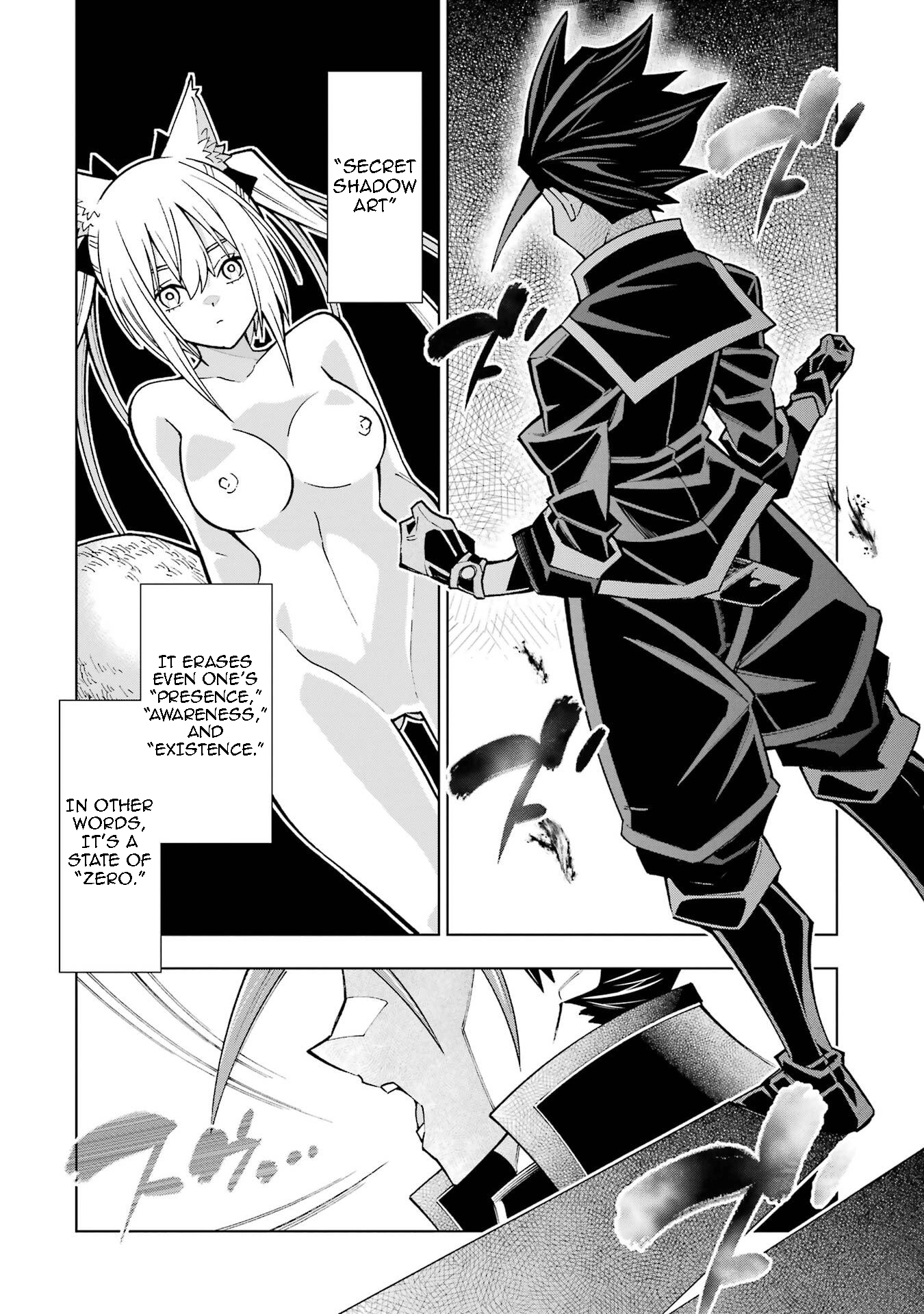 A perpetually F-rank, bottom-tier adventurer with the skill of "interpreter" teams up with the strongest, most beautiful girls of different races, blossoms his talent, and becomes unstoppable. Chapter 2 page 37 - 