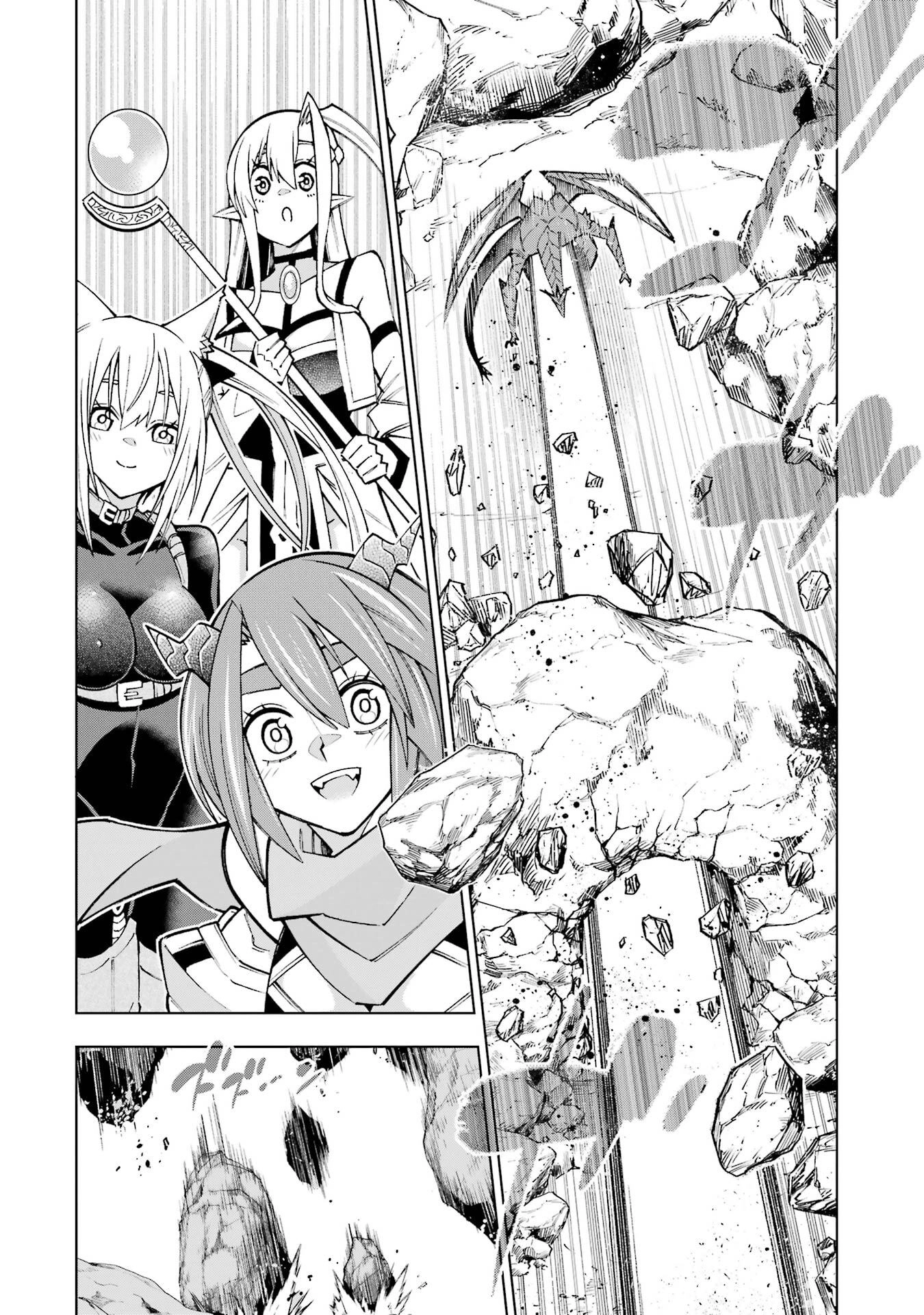 A perpetually F-rank, bottom-tier adventurer with the skill of "interpreter" teams up with the strongest, most beautiful girls of different races, blossoms his talent, and becomes unstoppable. Chapter 2 page 41 - 