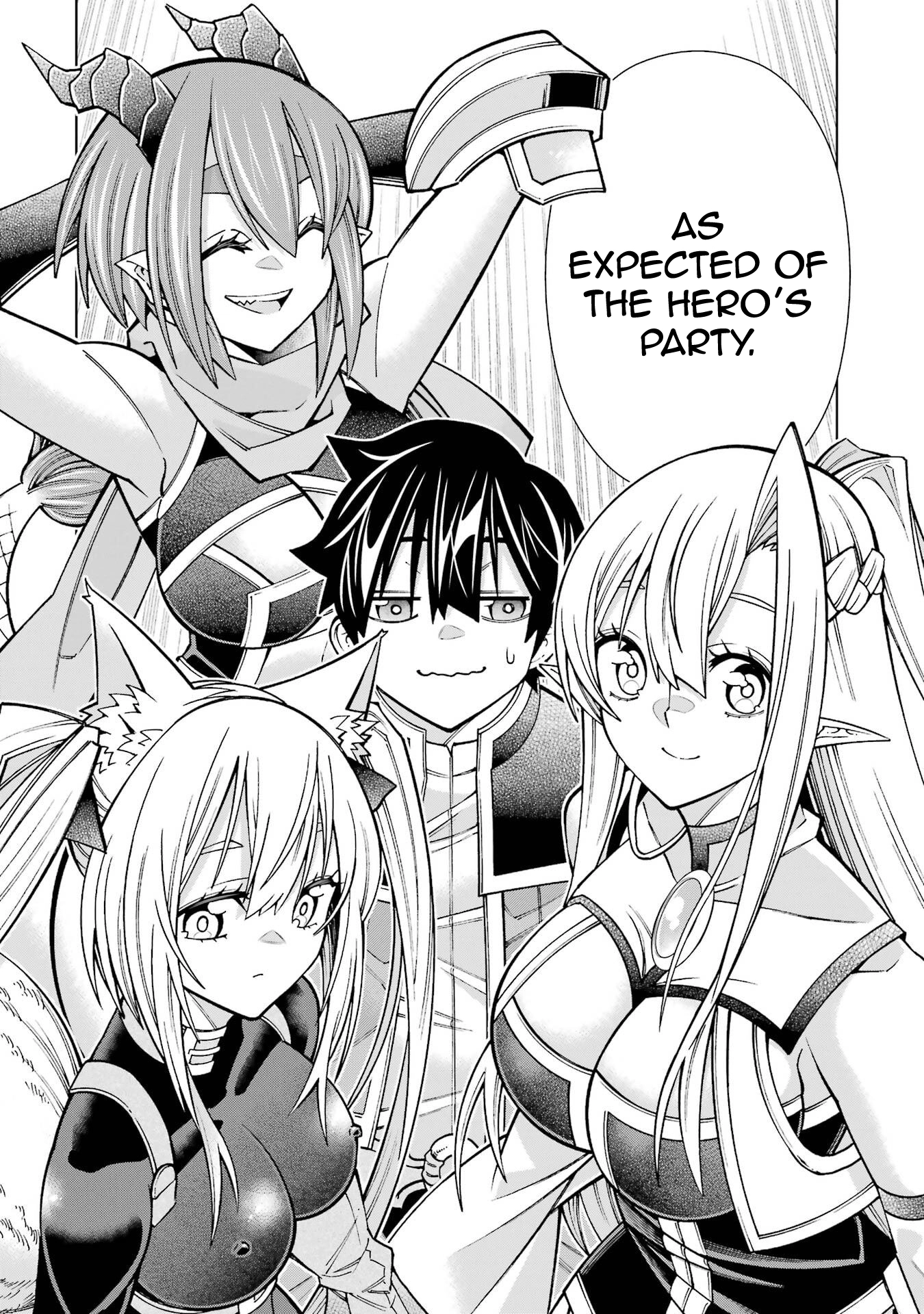A perpetually F-rank, bottom-tier adventurer with the skill of "interpreter" teams up with the strongest, most beautiful girls of different races, blossoms his talent, and becomes unstoppable. Chapter 3 page 3 - 