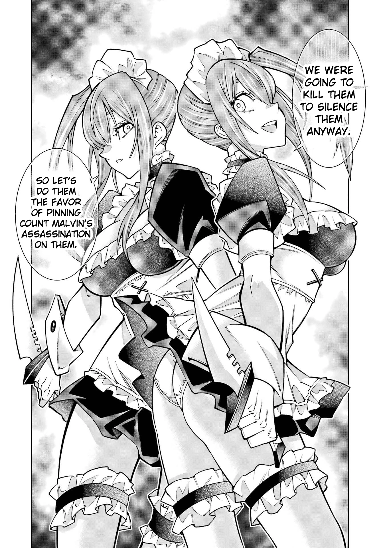 A perpetually F-rank, bottom-tier adventurer with the skill of "interpreter" teams up with the strongest, most beautiful girls of different races, blossoms his talent, and becomes unstoppable. Chapter 3 page 23 - 