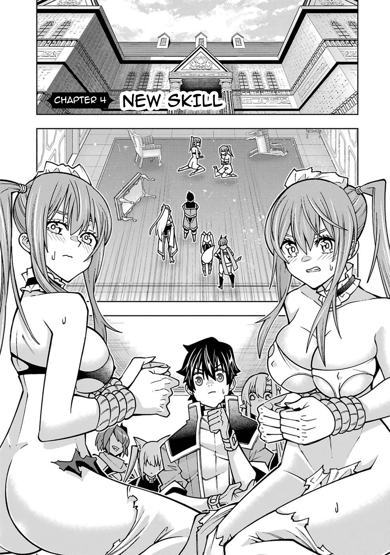 A perpetually F-rank, bottom-tier adventurer with the skill of "interpreter" teams up with the strongest, most beautiful girls of different races, blossoms his talent, and becomes unstoppable. Chapter 4 page 2 - 