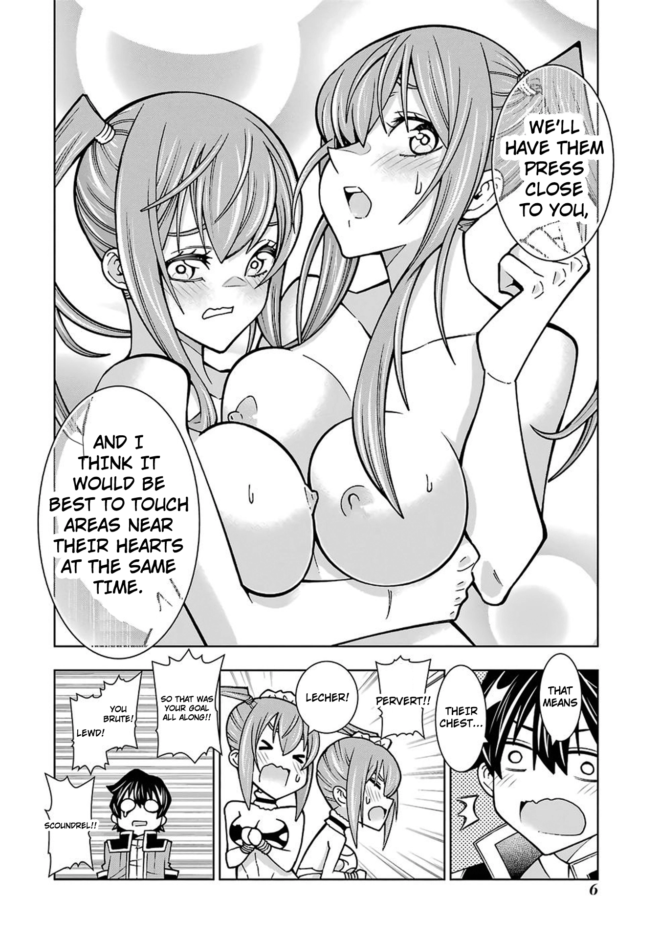 A perpetually F-rank, bottom-tier adventurer with the skill of "interpreter" teams up with the strongest, most beautiful girls of different races, blossoms his talent, and becomes unstoppable. Chapter 4 page 5 - 