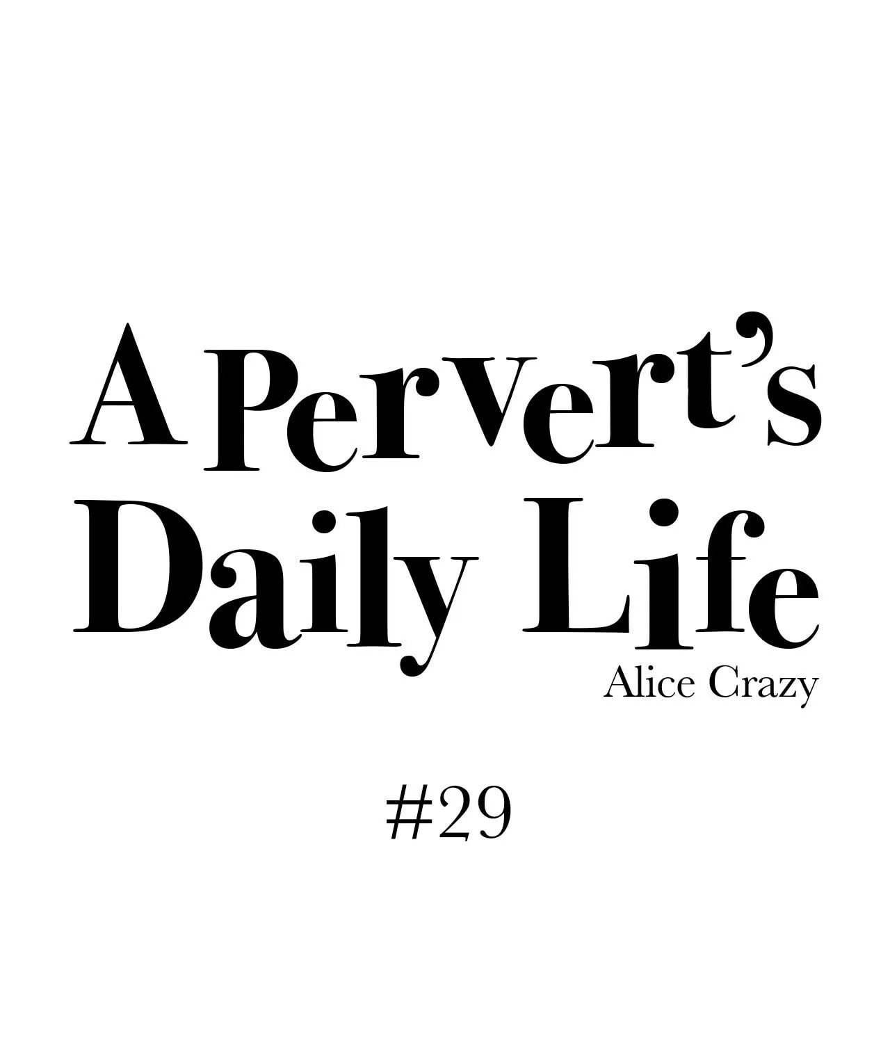 A Pervert