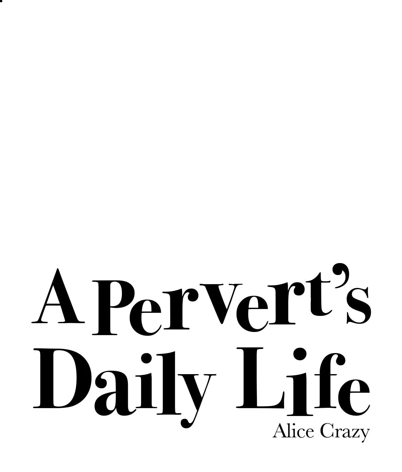 A Pervert