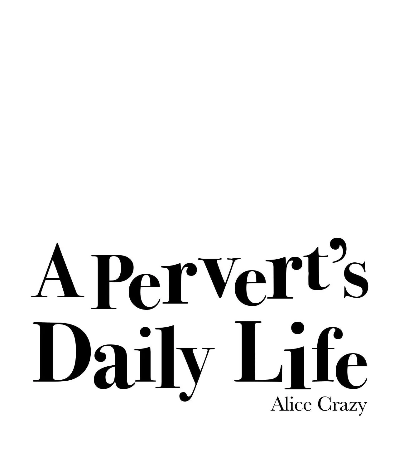 A Pervert