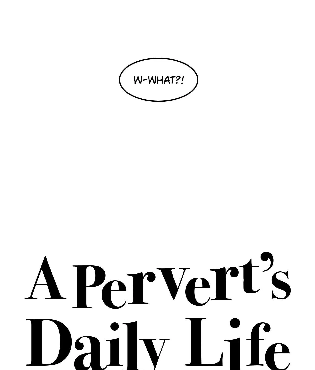 A Pervert