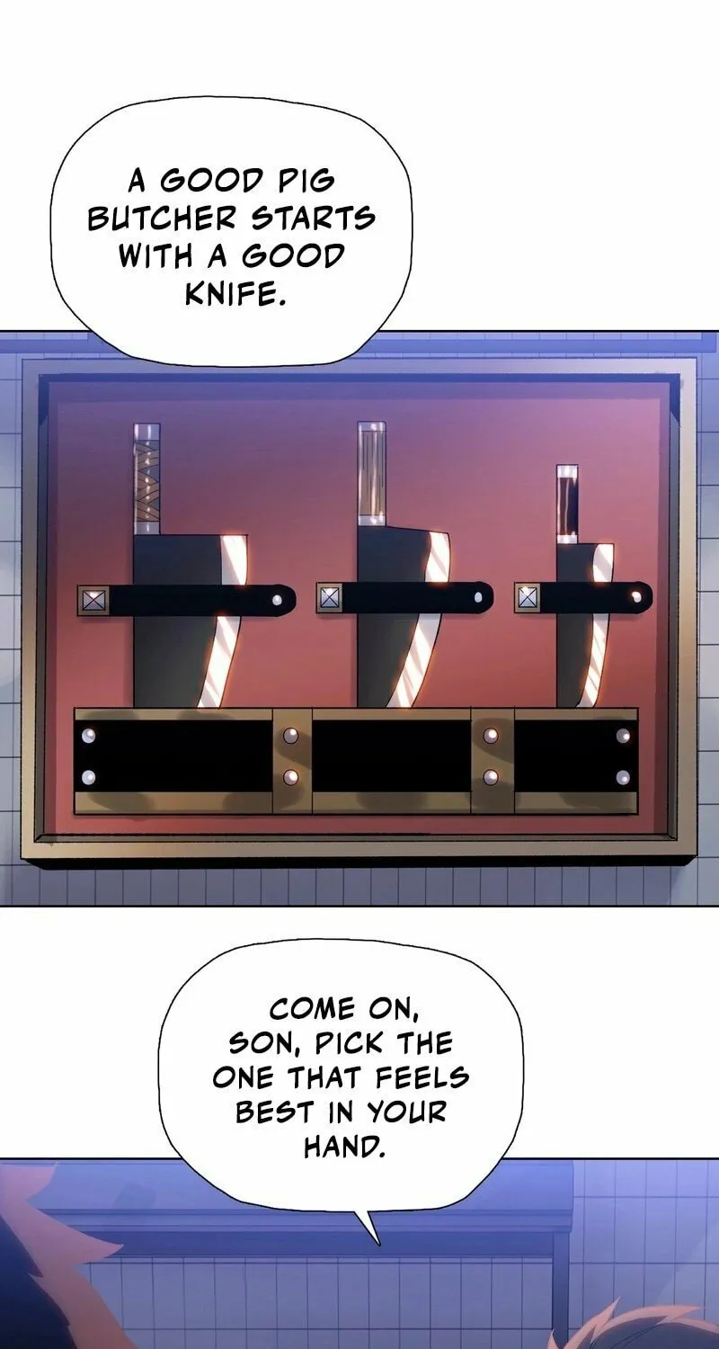 A Pig-Slaughtering Knife Cutting Through All Realms — Makes Sense, Right? Chapter 3 page 58 - 