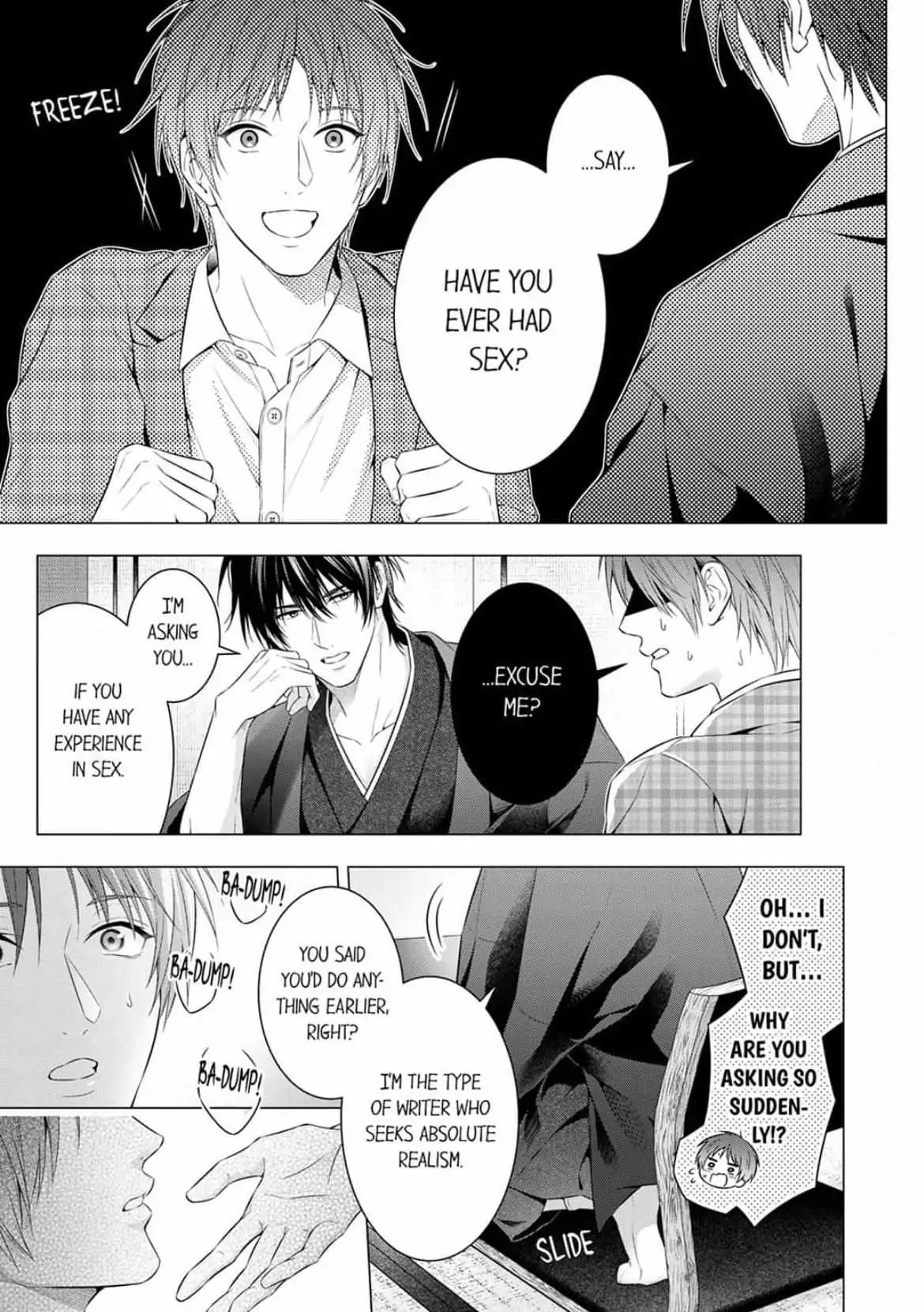 A Pornographic Romance With His Favorite Author Chapter 1 page 13 - 