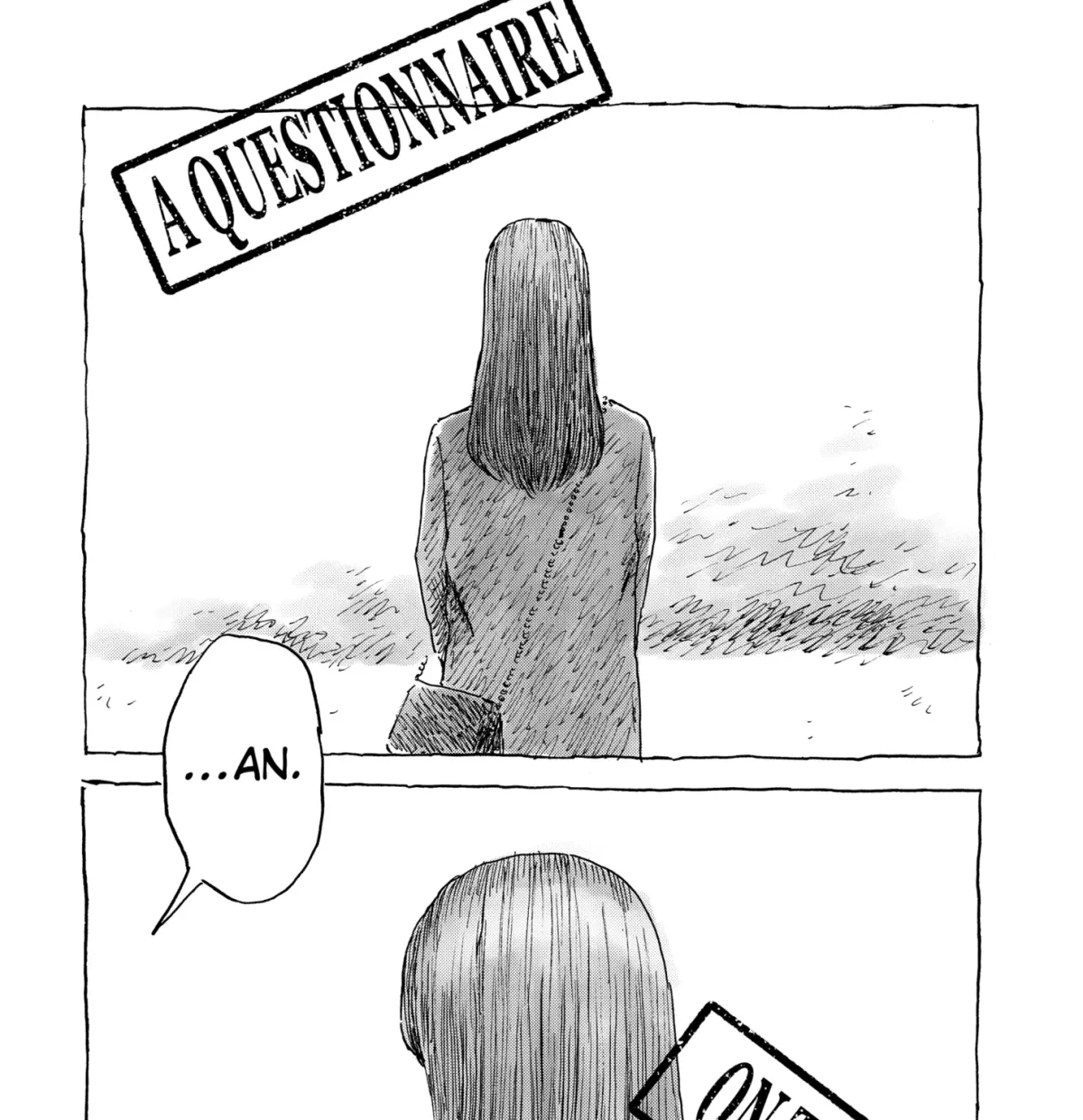 A Questionnaire on the Mouth Chapter 1 page 1 - 