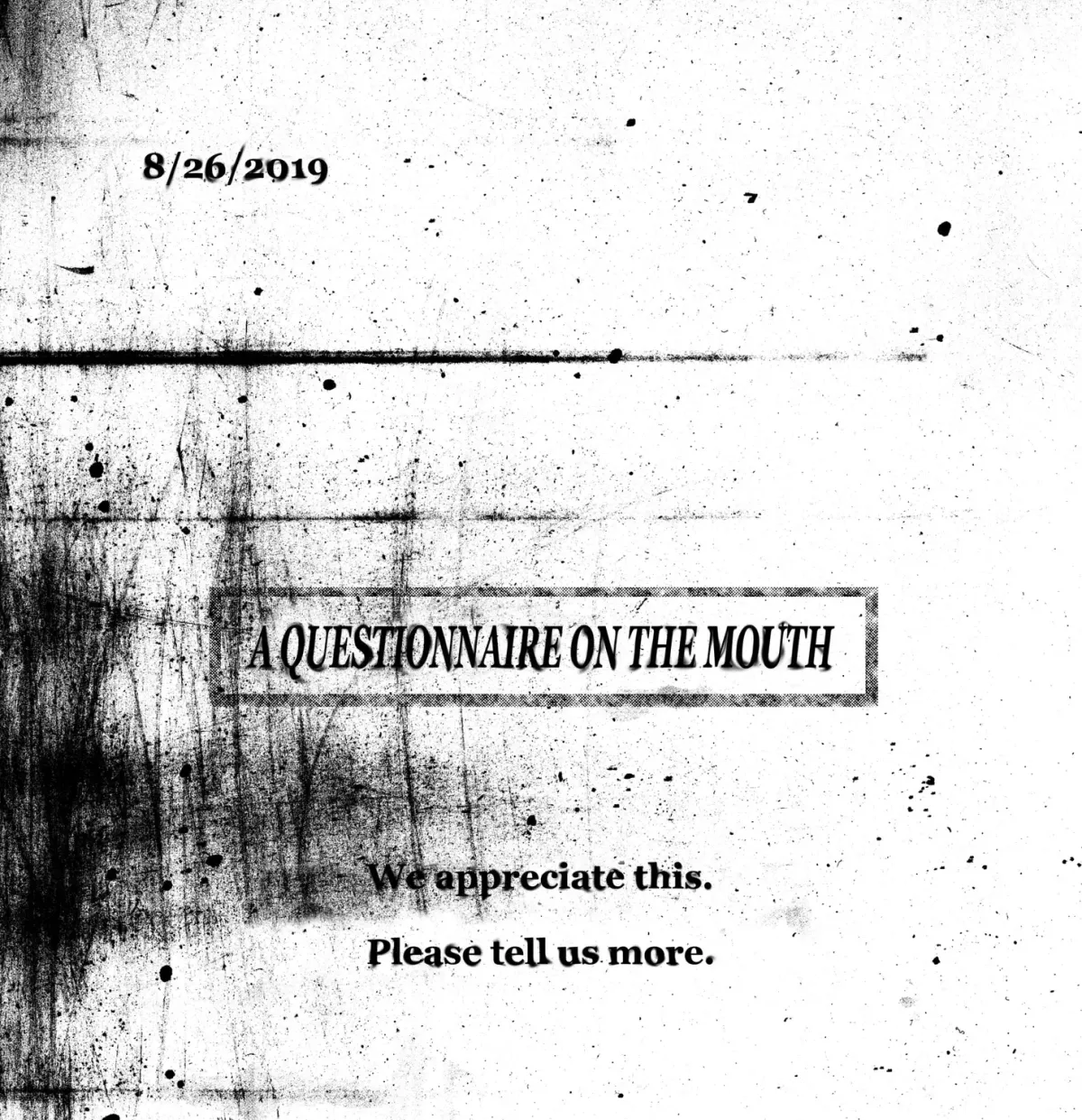 A Questionnaire on the Mouth Chapter 2 page 105 - 