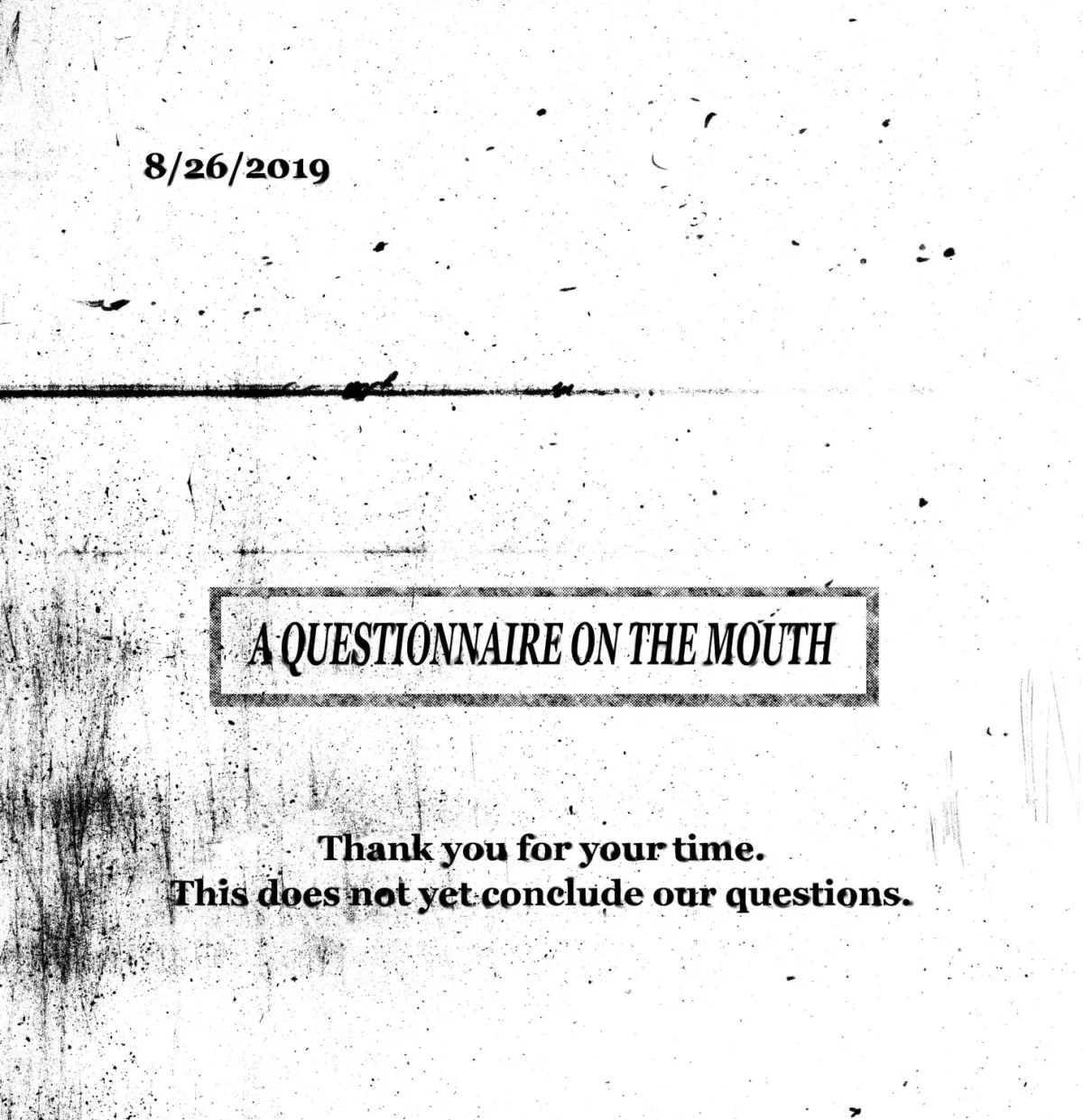 A Questionnaire on the Mouth Chapter 2 page 41 - 