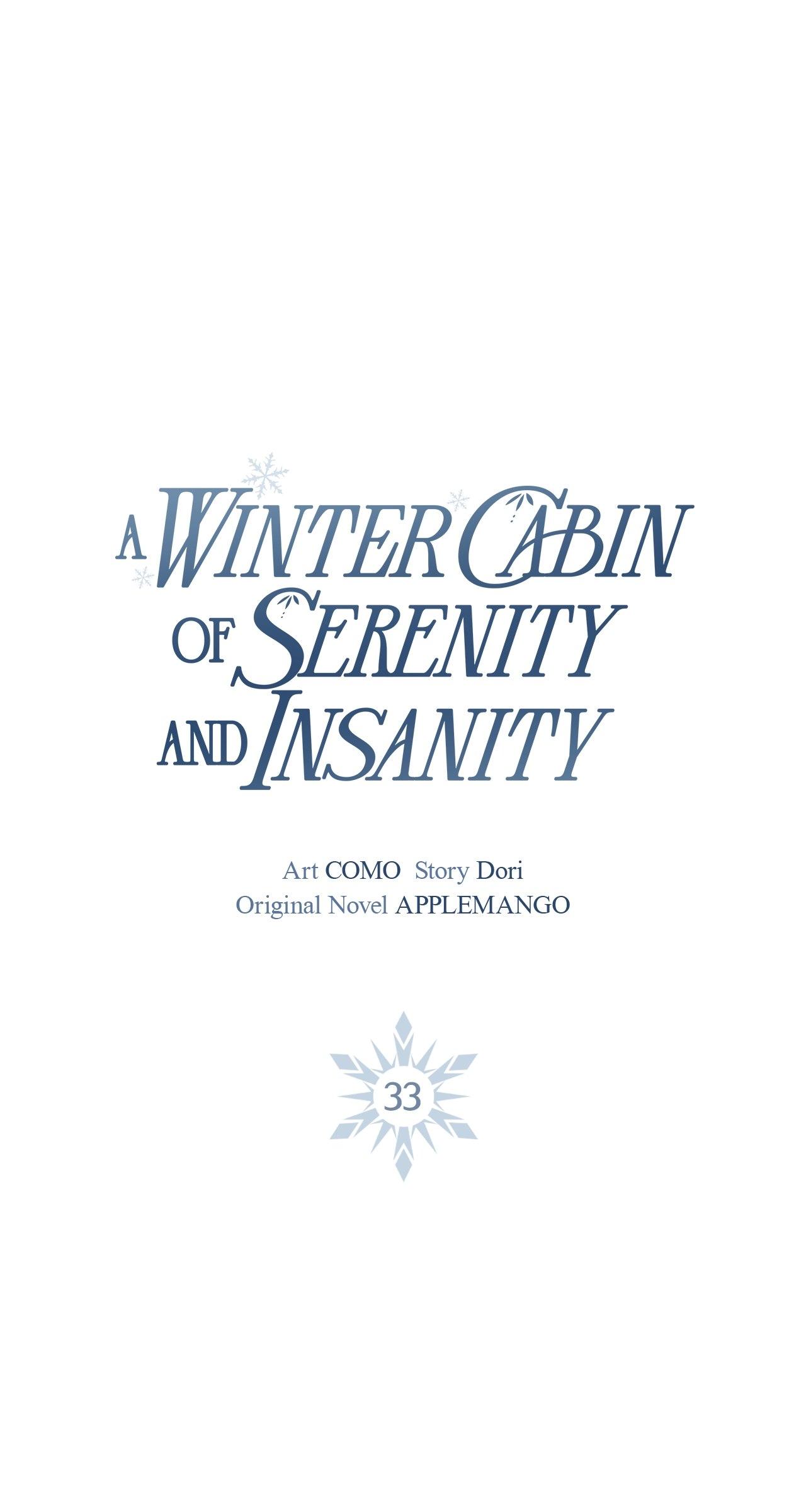 A quiet and crazy winter cabin. Chapter 33 page 48 - 