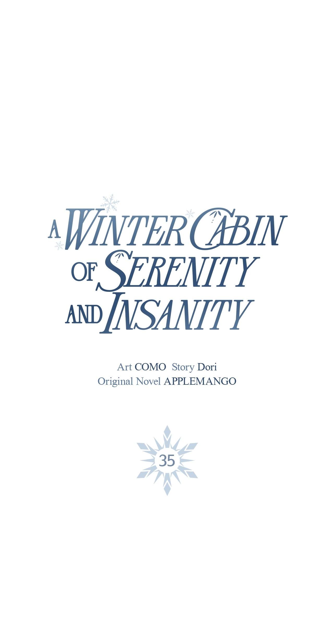 A quiet and crazy winter cabin. Chapter 35 page 52 - 