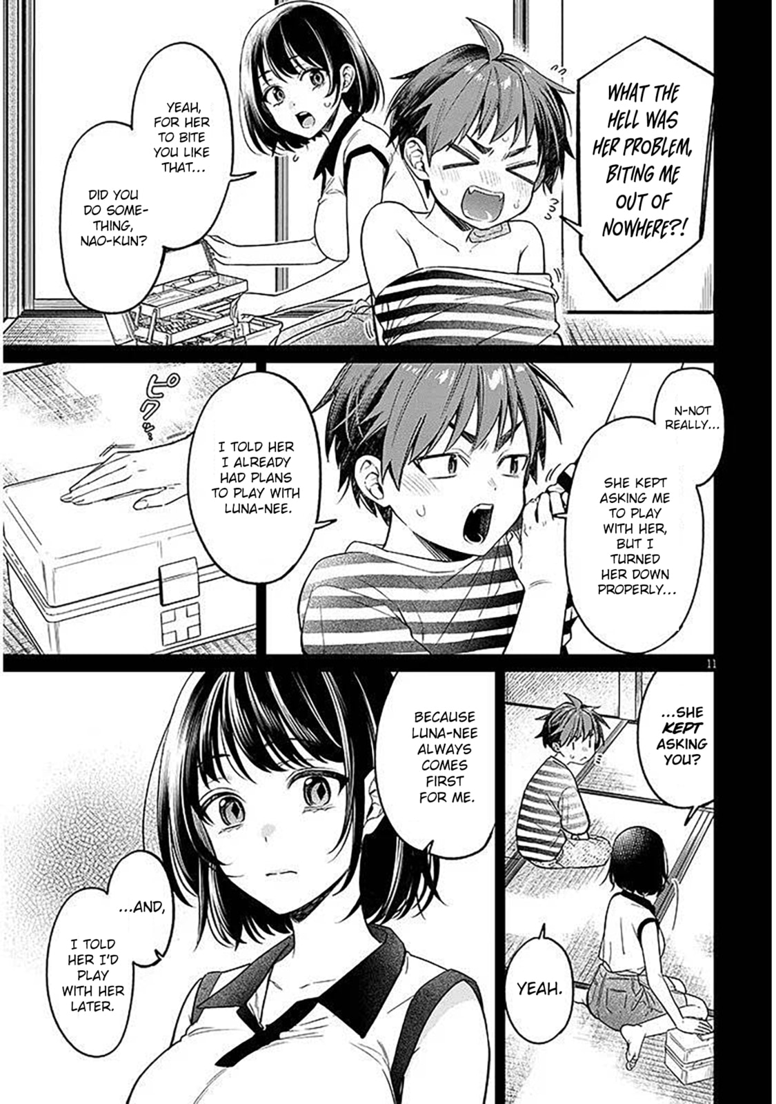 A Quirky Girl Is Inviting Me to Bed Chapter 18.1 page 11 - 