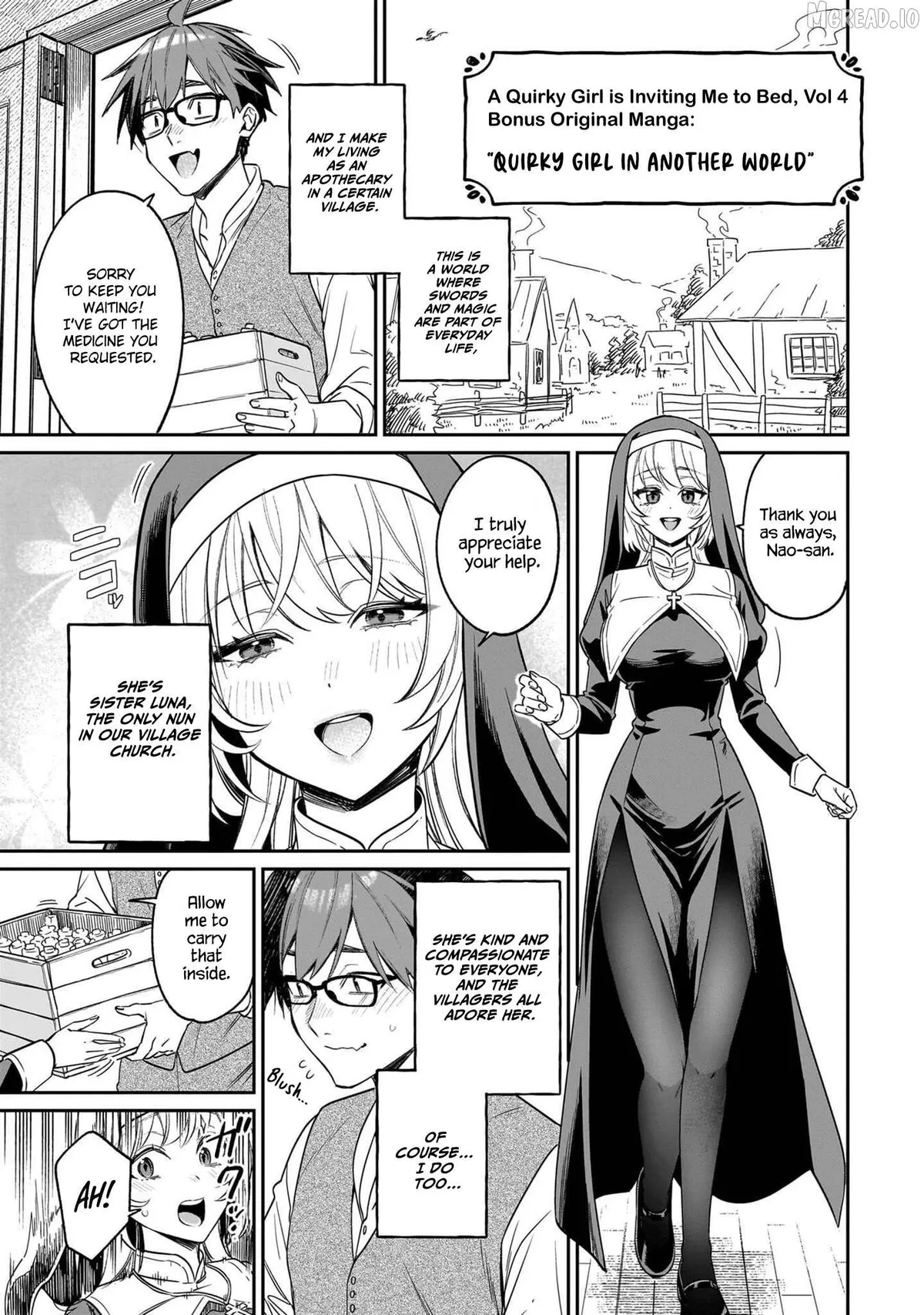 A Quirky Girl Is Inviting Me to Bed Chapter 20.5 page 1 - 