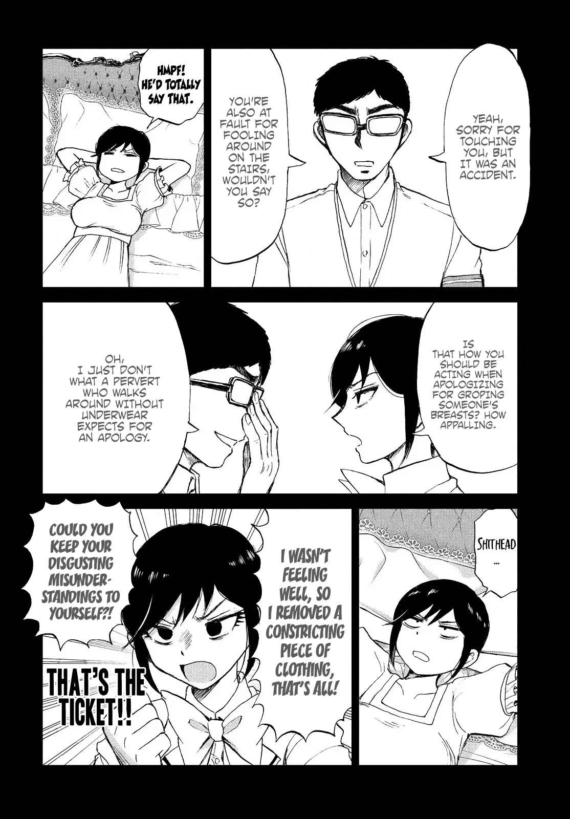 A Rough Lady is Being Deceived Chapter 13 page 12 - 