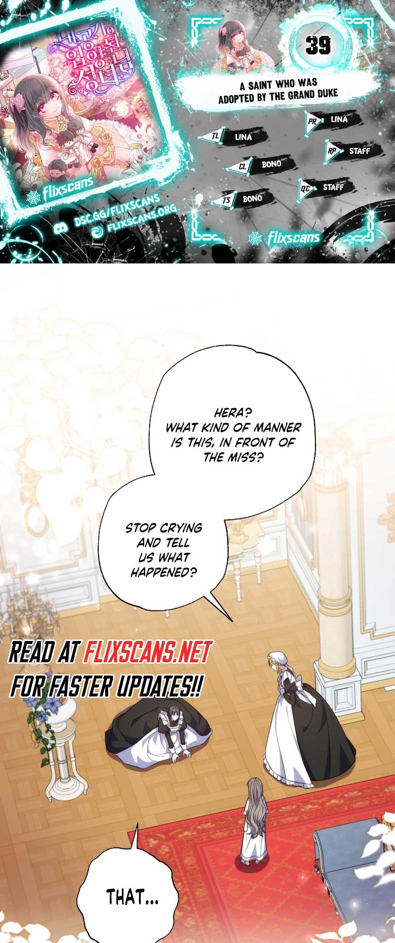 A Saint Who Was Adopted by the Grand Duke Chapter 39 page 1 - 