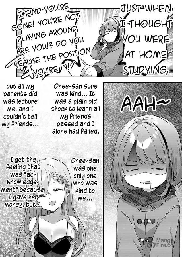 A Scummy Gap Student With a Hard Life Calls Upon a Lady of the Night Chapter 1 page 35 - 