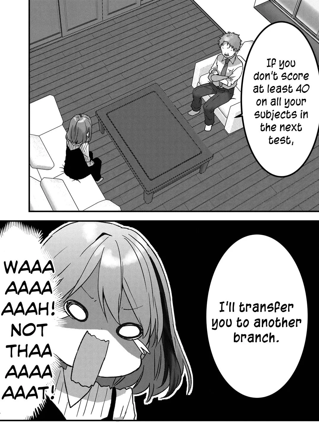 A Scummy Gap Student With a Hard Life Calls Upon a Lady of the Night Chapter 12 page 1 - 