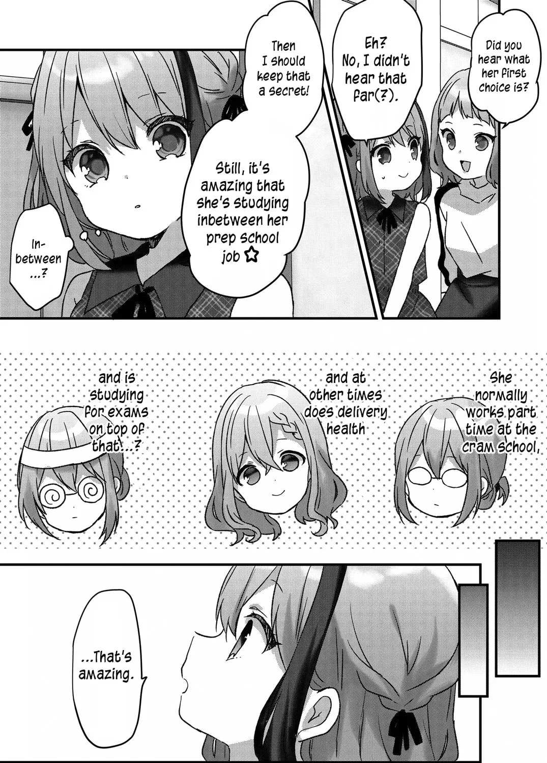 A Scummy Gap Student With a Hard Life Calls Upon a Lady of the Night Chapter 17 page 7 - 