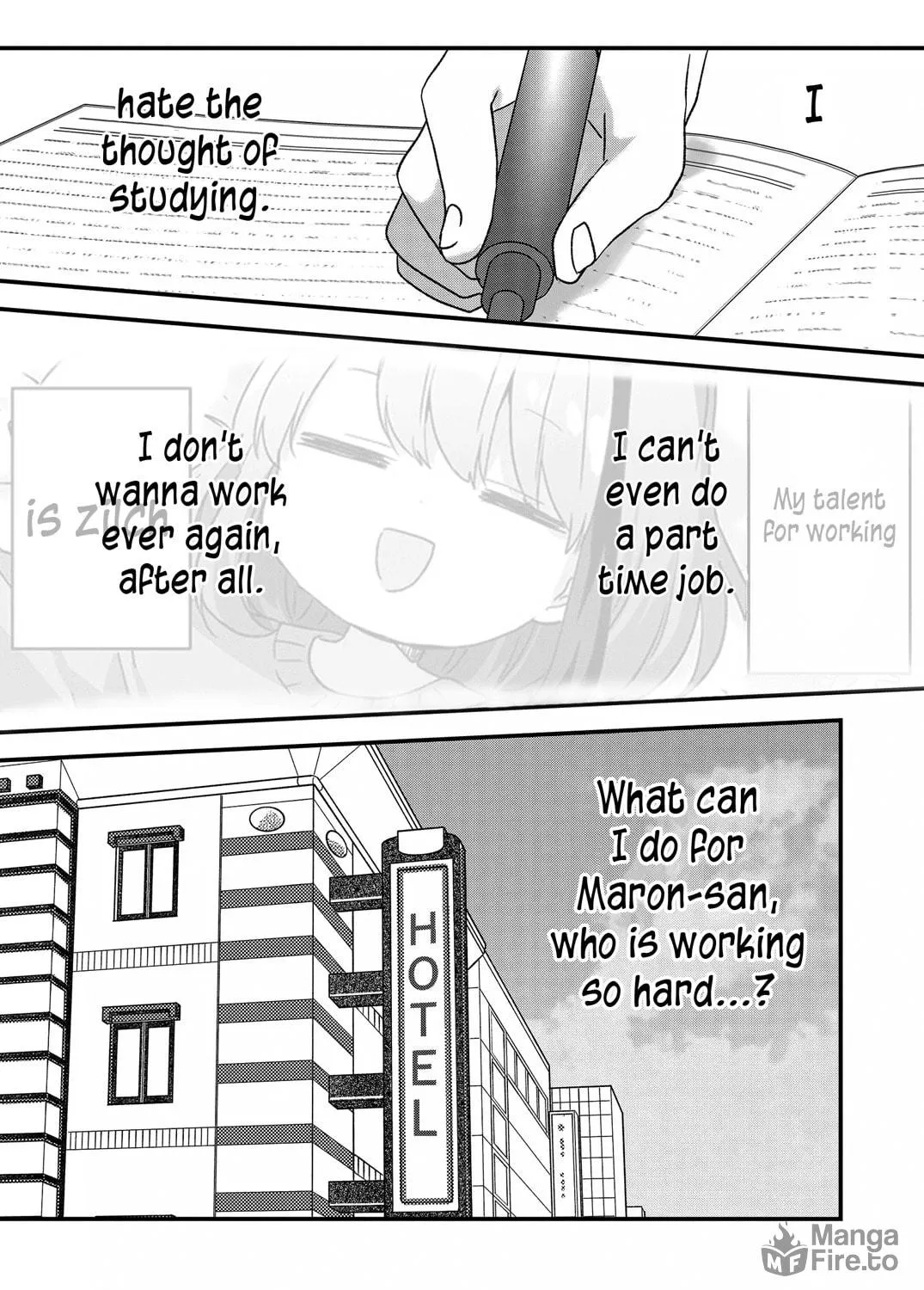 A Scummy Gap Student With a Hard Life Calls Upon a Lady of the Night Chapter 17 page 9 - 